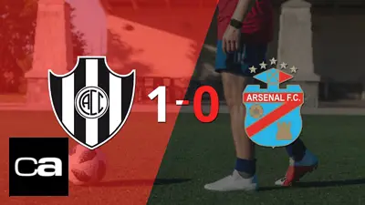 A Central Córdoba (SE) le alcanzó con un gol para derrotar a Arsenal en el estadio Único Madre de Ciudades A Central Córdoba (SE) le alcanzó con un gol para derrotar a Arsenal en el estadio Único Madre de Ciudades