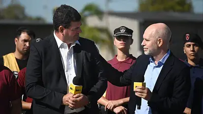 Eugenio Burzaco, Horacio Rodríguez Larreta Eugenio Burzaco, Horacio Rodríguez Larreta