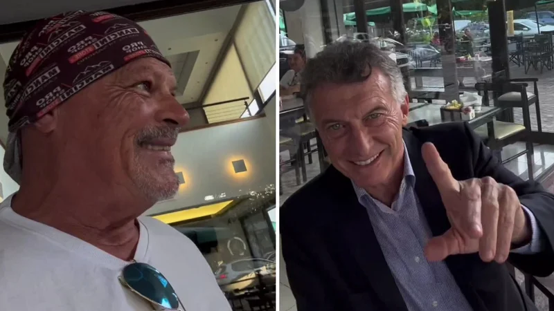 Alfa de Gran Hermano y Mauricio Macri
