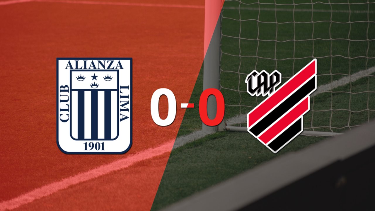 Alianza Lima no pudo con Athletico Paranaense y empataron sin goles