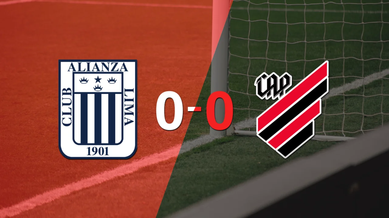 Alianza Lima no pudo con Athletico Paranaense y empataron sin goles