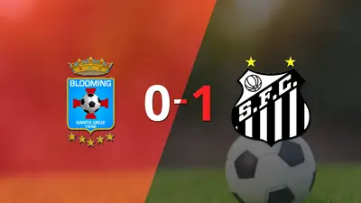 Blooming cayó en casa frente a Santos 1-0 Blooming cayó en casa frente a Santos 1-0