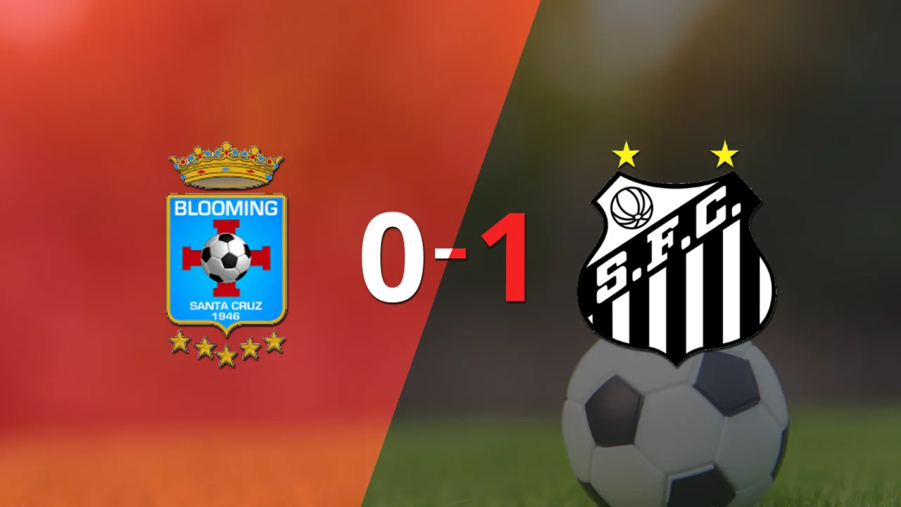 Blooming cayó en casa frente a Santos 1-0