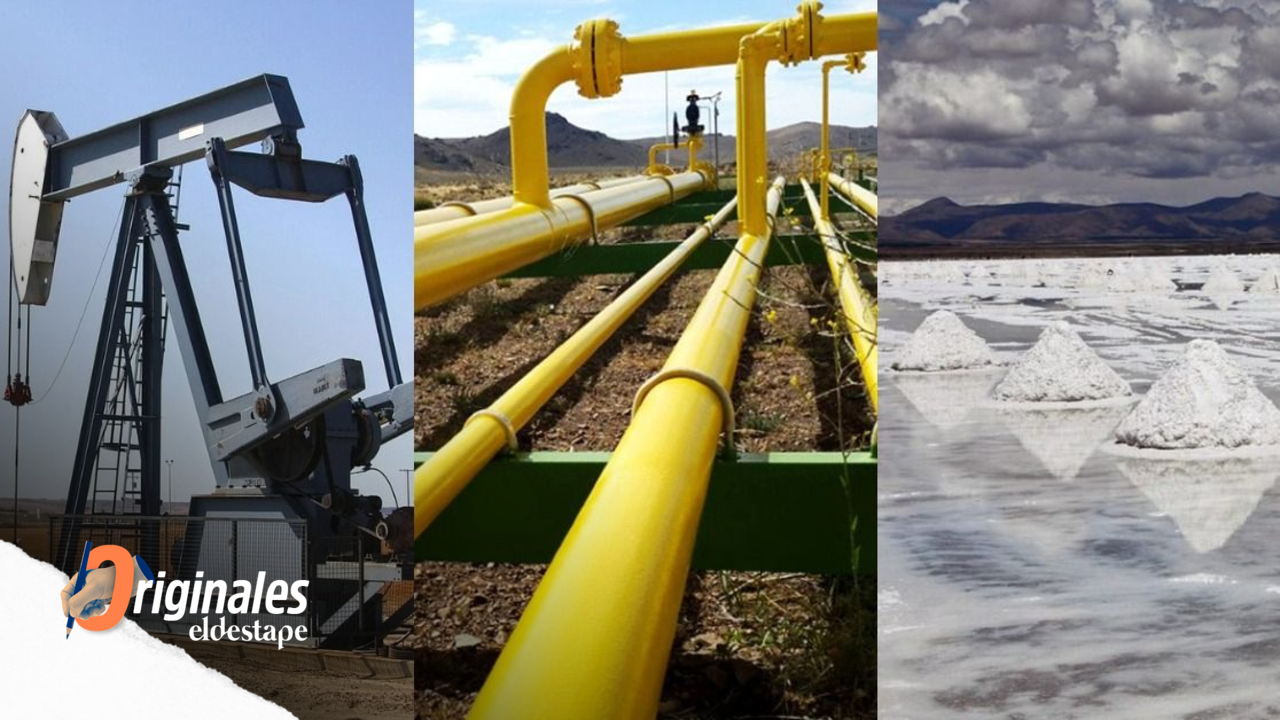 gas, vaca muerta, litio, exportaciones, dolares