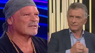 Alfa de Gran Hermano y Mauricio Macri Alfa de Gran Hermano y Mauricio Macri