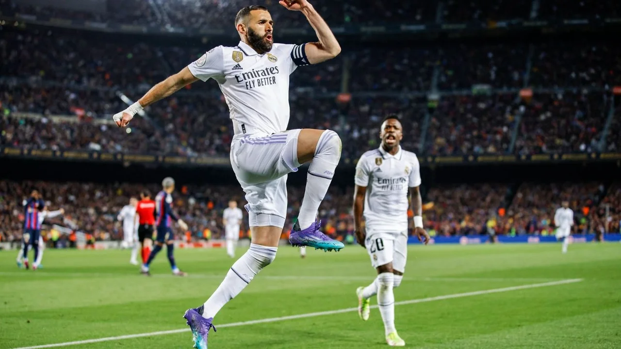 Barcelona, Real Madrid, Karim Benzema.