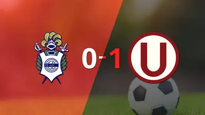 Universitario derrotó a Gimnasia 1 a 0 Universitario derrotó a Gimnasia 1 a 0