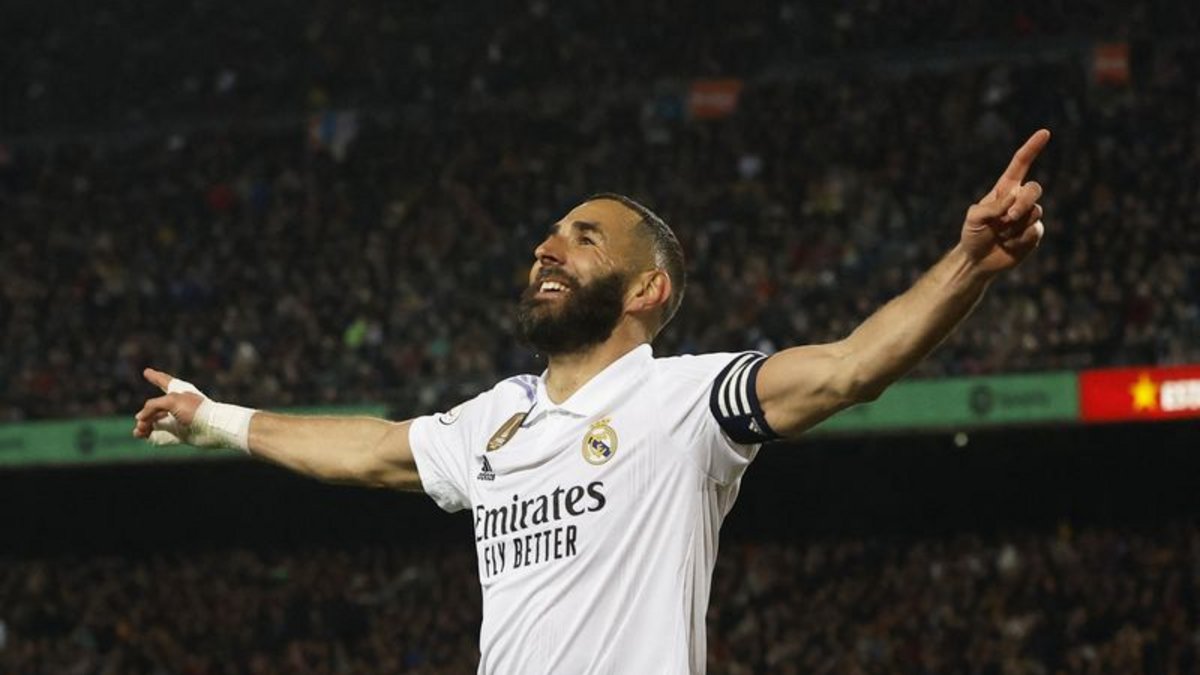 El Real Madrid golea al Barcelona con un triplete de Benzema en la Copa ...