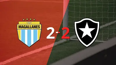Vibrante 2-2 entre Magallanes y Botafogo Vibrante 2-2 entre Magallanes y Botafogo