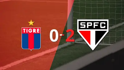 São Paulo gana 2-0 a Tigre con doblete de Erison São Paulo gana 2-0 a Tigre con doblete de Erison