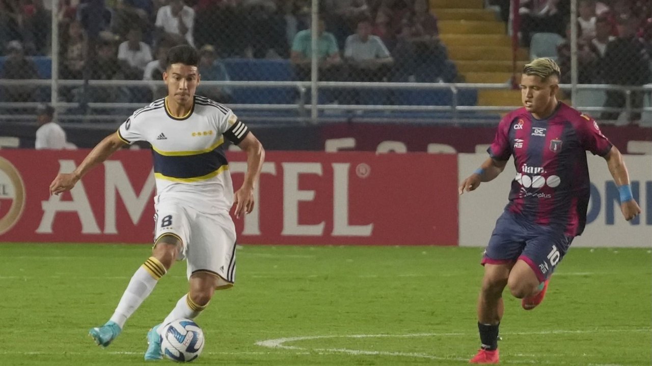 Boca empató con Monagas en Venezuela y terminó el partido con 9 jugadores