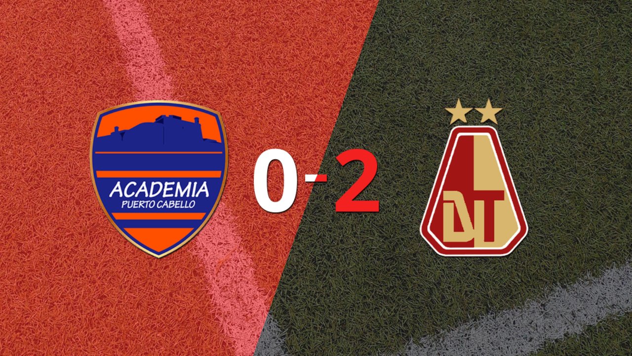Tolima le ganó como visitante a Puerto Cabello por 2 a 0