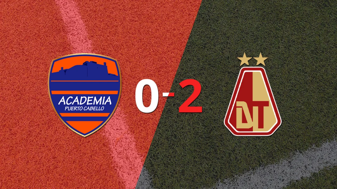 Tolima le ganó como visitante a Puerto Cabello por 2 a 0