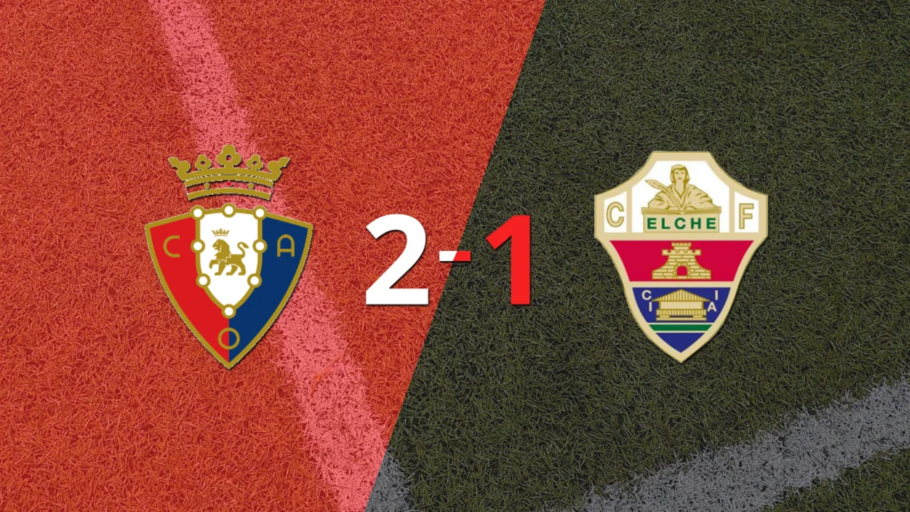 Abde Ezzalzouli anota doblete en la victoria por 2 a 1 de Osasuna sobre Elche