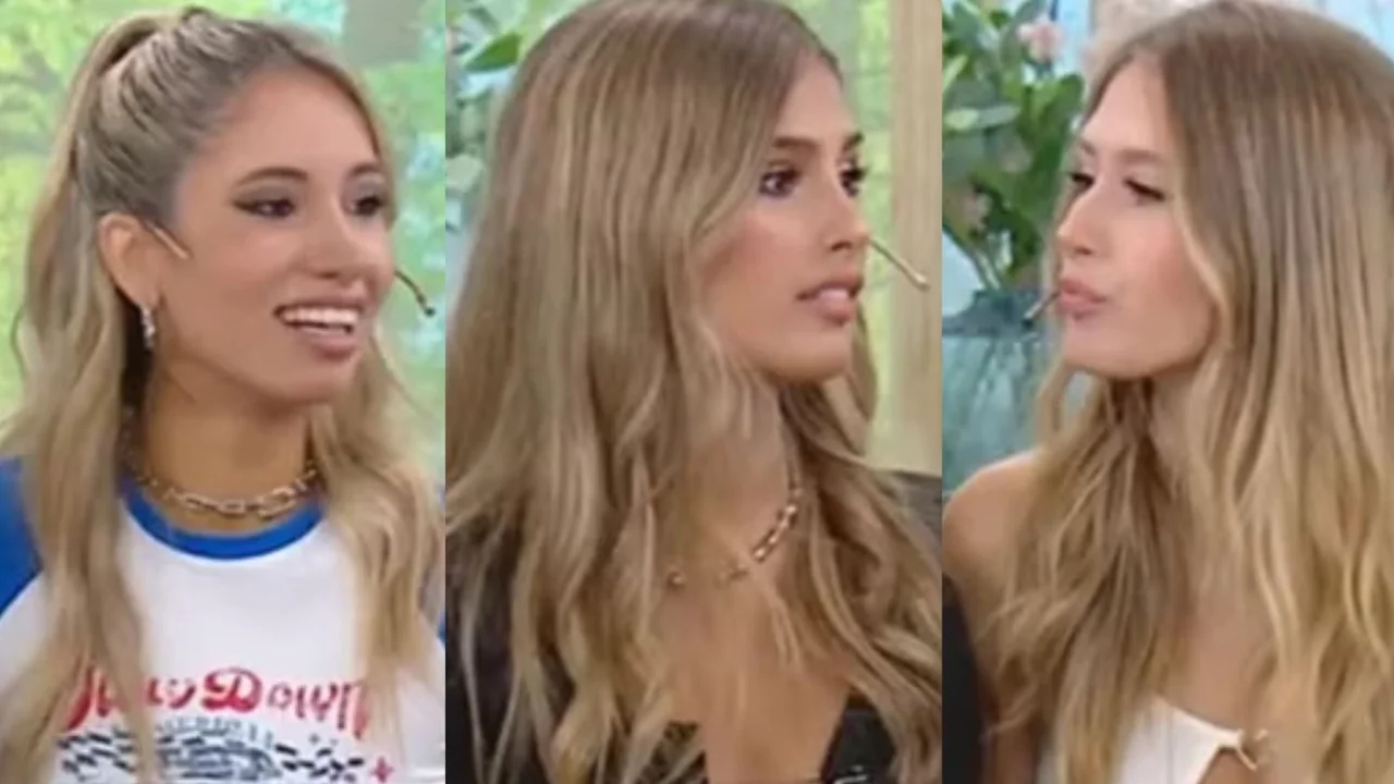 Julieta Poggio y sus hermanas