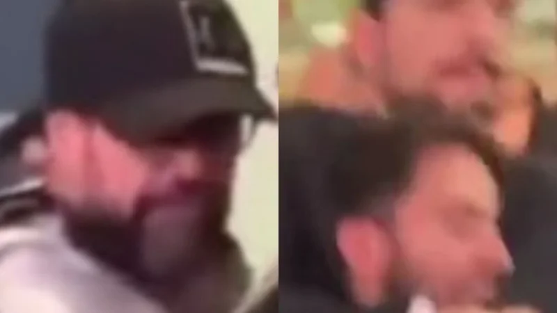 Casi le roban a Luciano Castro en el Multiteatro Comafi
