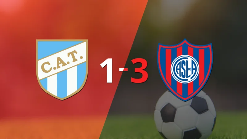 Con doblete de Iván Leguizamón, San Lorenzo derrotó a Atlético Tucumán