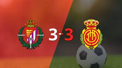 Con dos goles de Vedat Muriqi, Mallorca igualó ante Valladolid Con dos goles de Vedat Muriqi, Mallorca igualó ante Valladolid