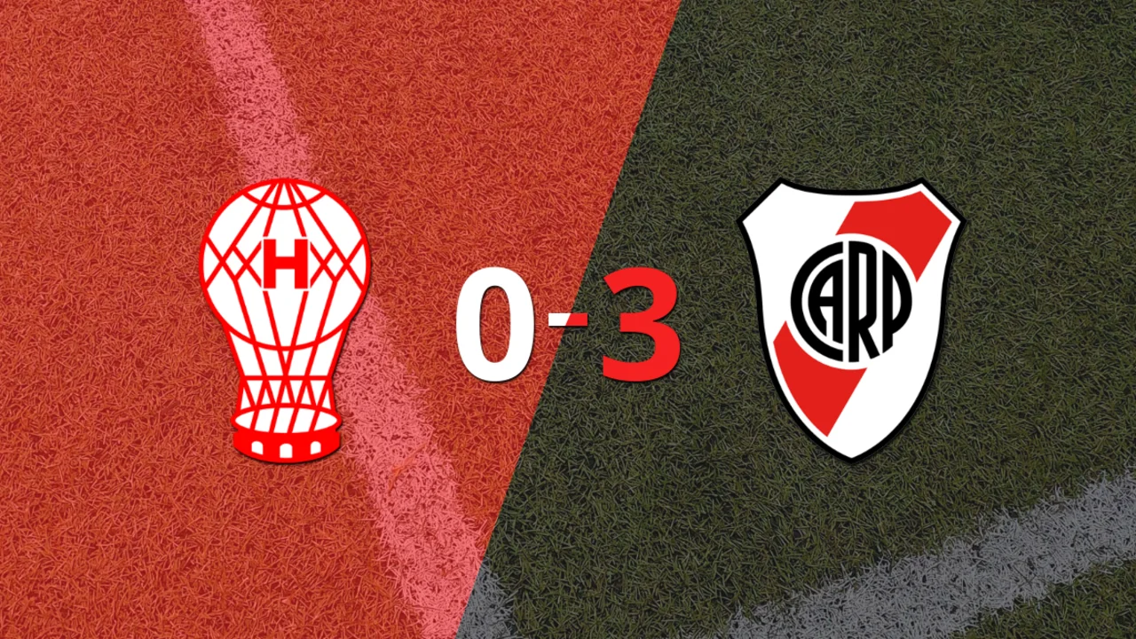 River Plate goleó 3-0 a Huracán con doblete de Salomón Rondón