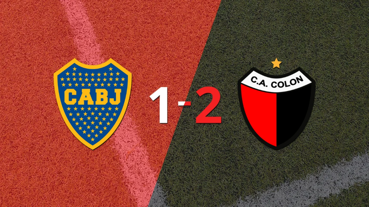Colón sacó el triunfo 2-1 en su visita a Boca Juniors