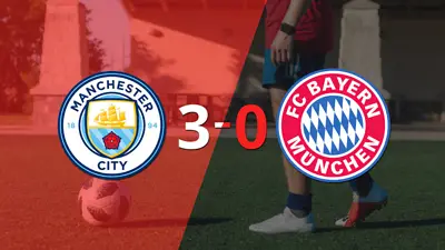 Con goleada, Manchester City se acerca a la clasificación Con goleada, Manchester City se acerca a la clasificación