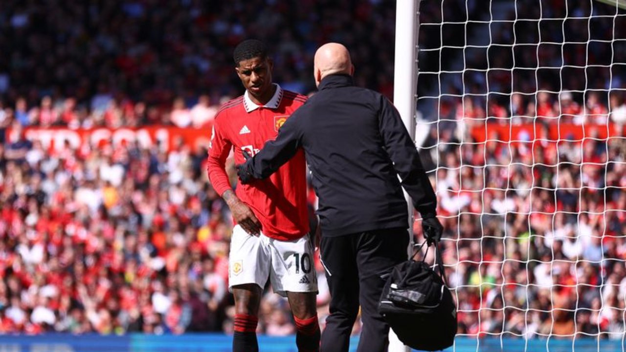 Rashford se perderá el choque de la Liga Europa entre el United y el Sevilla por lesión