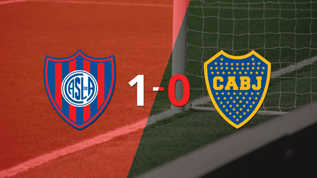 San Lorenzo aprovechó su localía y venció a Boca Juniors
