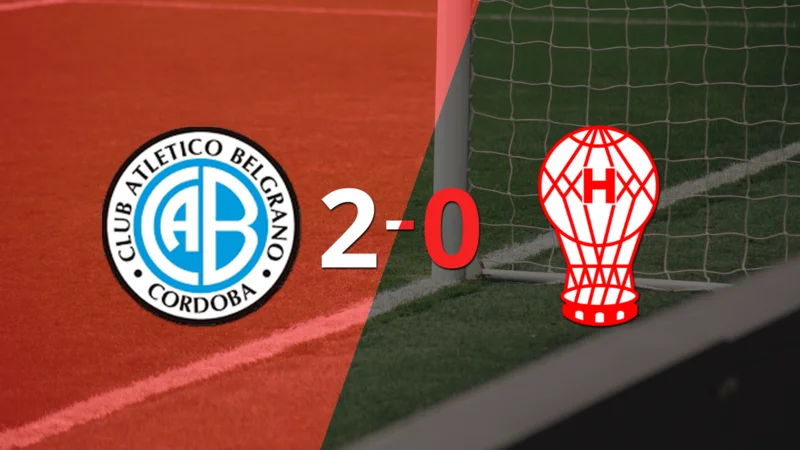 En su casa, Belgrano le ganó a Huracán por 2-0