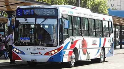 Paro de colectivos. Paro de colectivos.