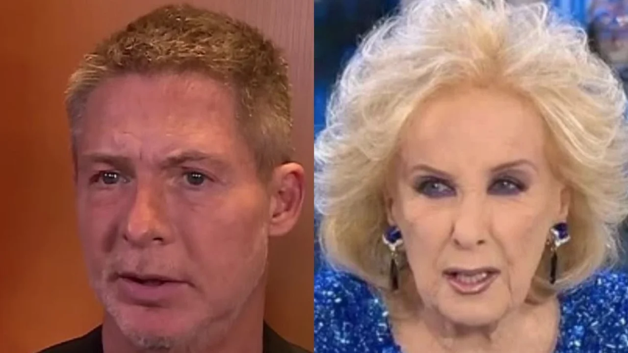 Adrián Suar y Mirtha Legrand