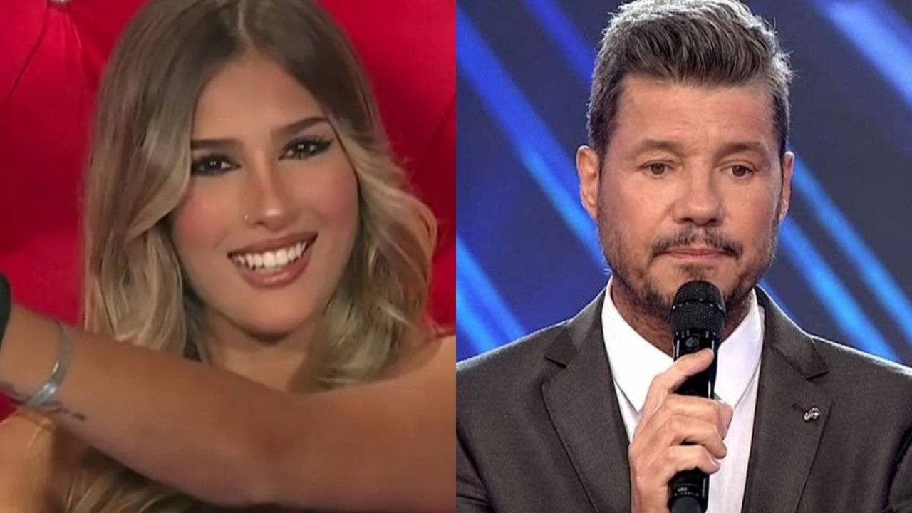Julieta Poggio y Marcelo Tinelli. 