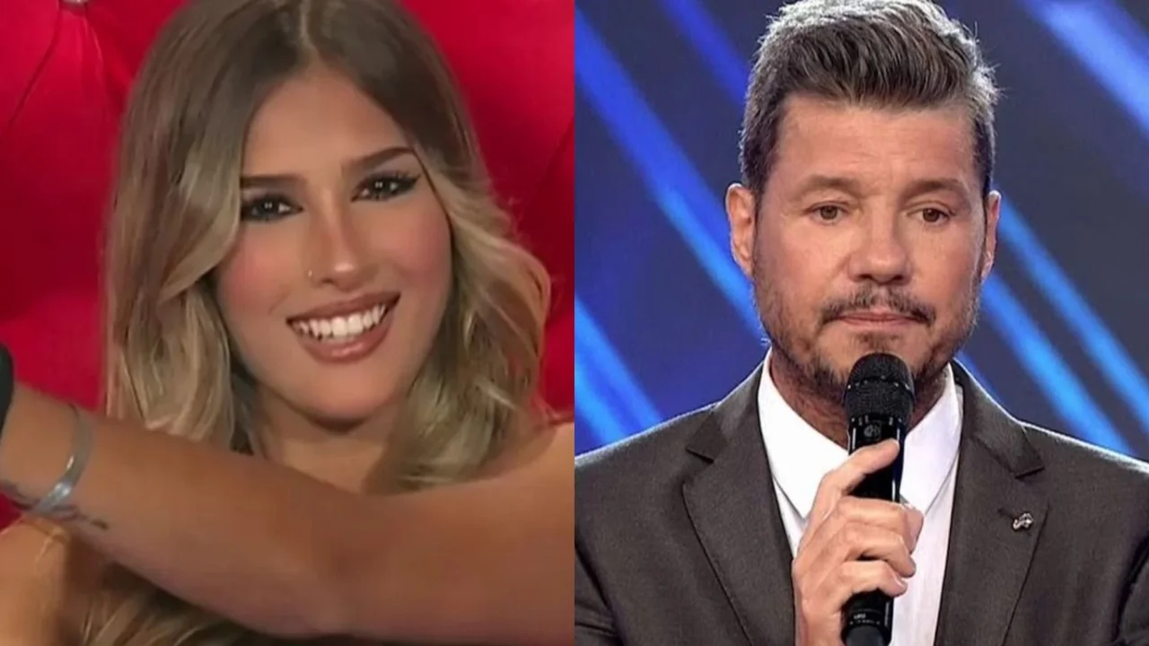 Julieta Poggio y Marcelo Tinelli. 