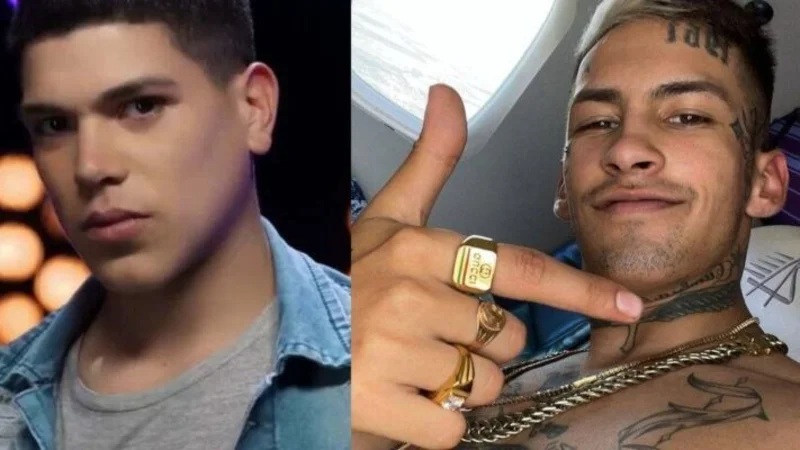 Thiago Medina y L-Gante