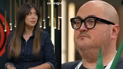 Rodolfo de Masterchef y Wanda Nara. Rodolfo de Masterchef y Wanda Nara.
