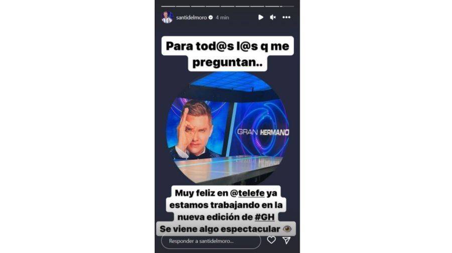 Santiago Del Moro Gran Hermano