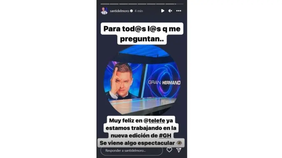 Santiago Del Moro Gran Hermano