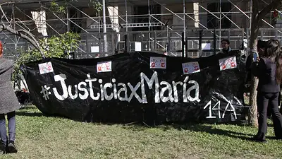 Marcha a Tribunales por el femicidio de María Isabel Speratti Aquino: "No estamos protegidas ante la violencia" Marcha a Tribunales por el femicidio de María Isabel Speratti Aquino: "No estamos protegidas ante la violencia"