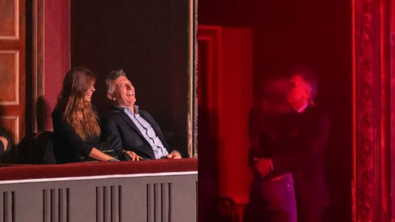 Mauricio Macri. Juliana Awada