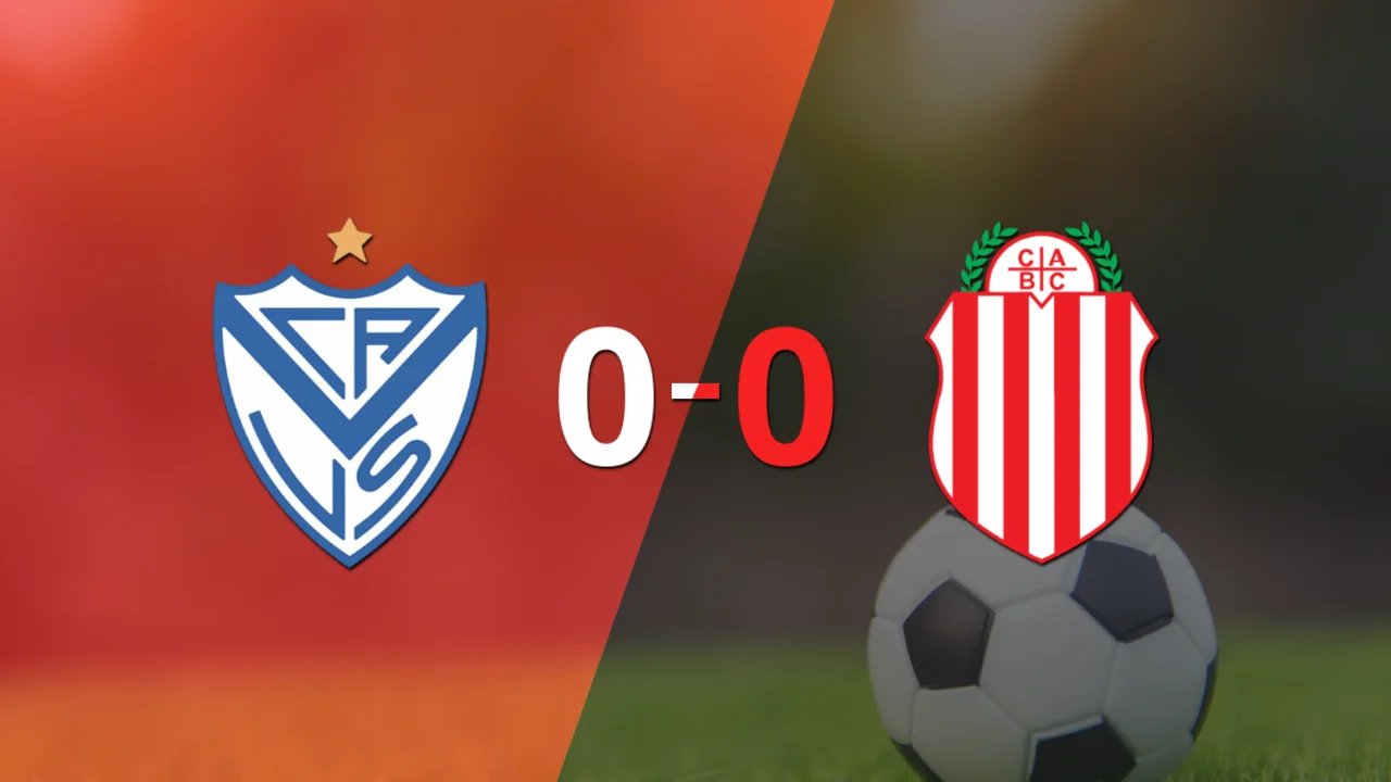 No hubo goles en el empate entre Vélez y Barracas Central