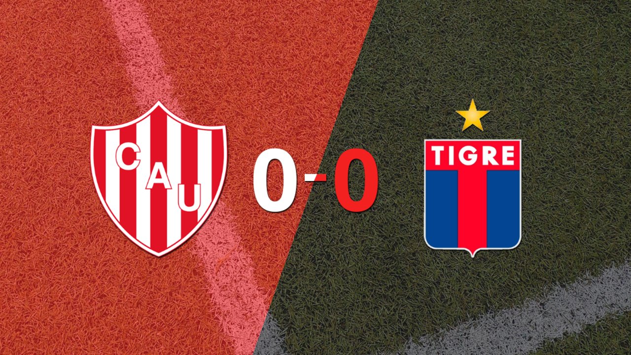 Unión y Tigre no se sacaron ventaja y terminaron sin goles