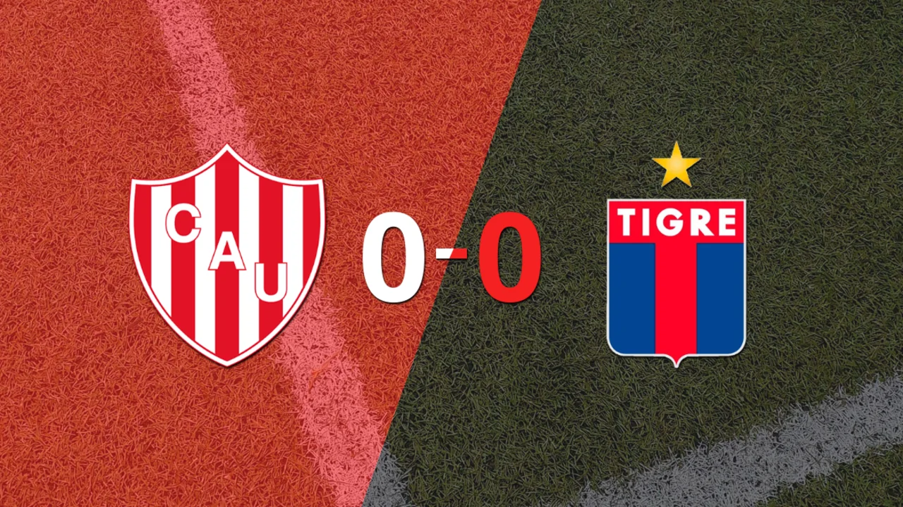 Unión y Tigre no se sacaron ventaja y terminaron sin goles