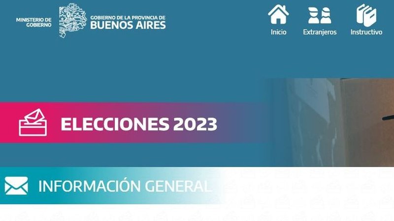 PBA habilitó una página web para que los votantes hagan todo tipo de consultas