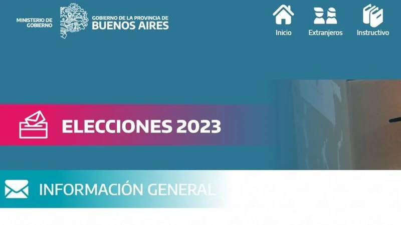 PBA habilitó una página web para que los votantes hagan todo tipo de consultas