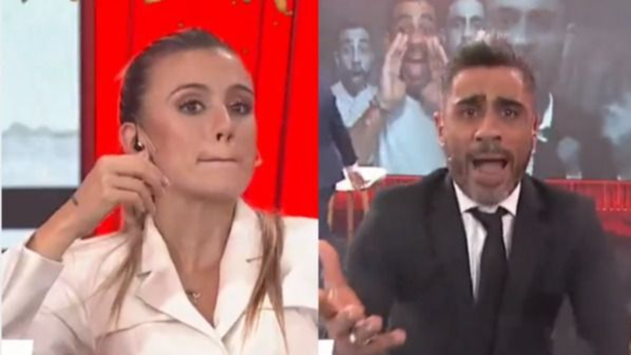 El Negro Bulos, Morena Beltrán, ESPN F90, televisión, fútbol argentino, Boca, deportes, Darío Benedetto
