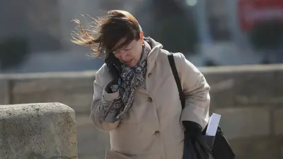 Alerta meteorológica por fuertes vientos: una por una, las 8 provincias afectadas Alerta meteorológica por fuertes vientos: una por una, las 8 provincias afectadas