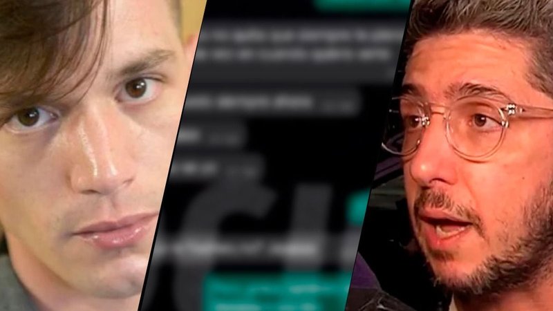 Chat Jey Mammón y Lucas Benvenuto, audio de WhatsApp