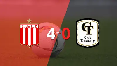 Tacuary fue superado fácilmente y cayó 4-0 contra Estudiantes Tacuary fue superado fácilmente y cayó 4-0 contra Estudiantes