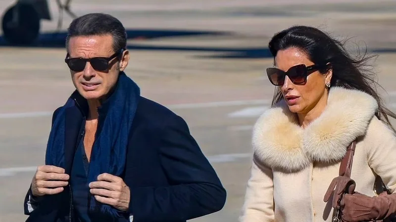 Luis Miguel y Paloma Cuevas