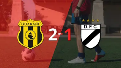 Guaraní sacó los 3 puntos en casa al vencer 2-1 a Danubio Guaraní sacó los 3 puntos en casa al vencer 2-1 a Danubio
