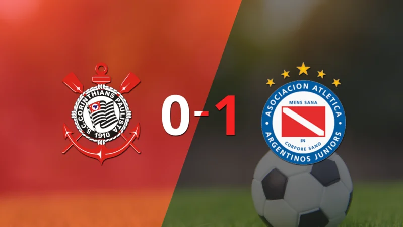 Argentinos Juniors derrotó a Corinthians 1 a 0